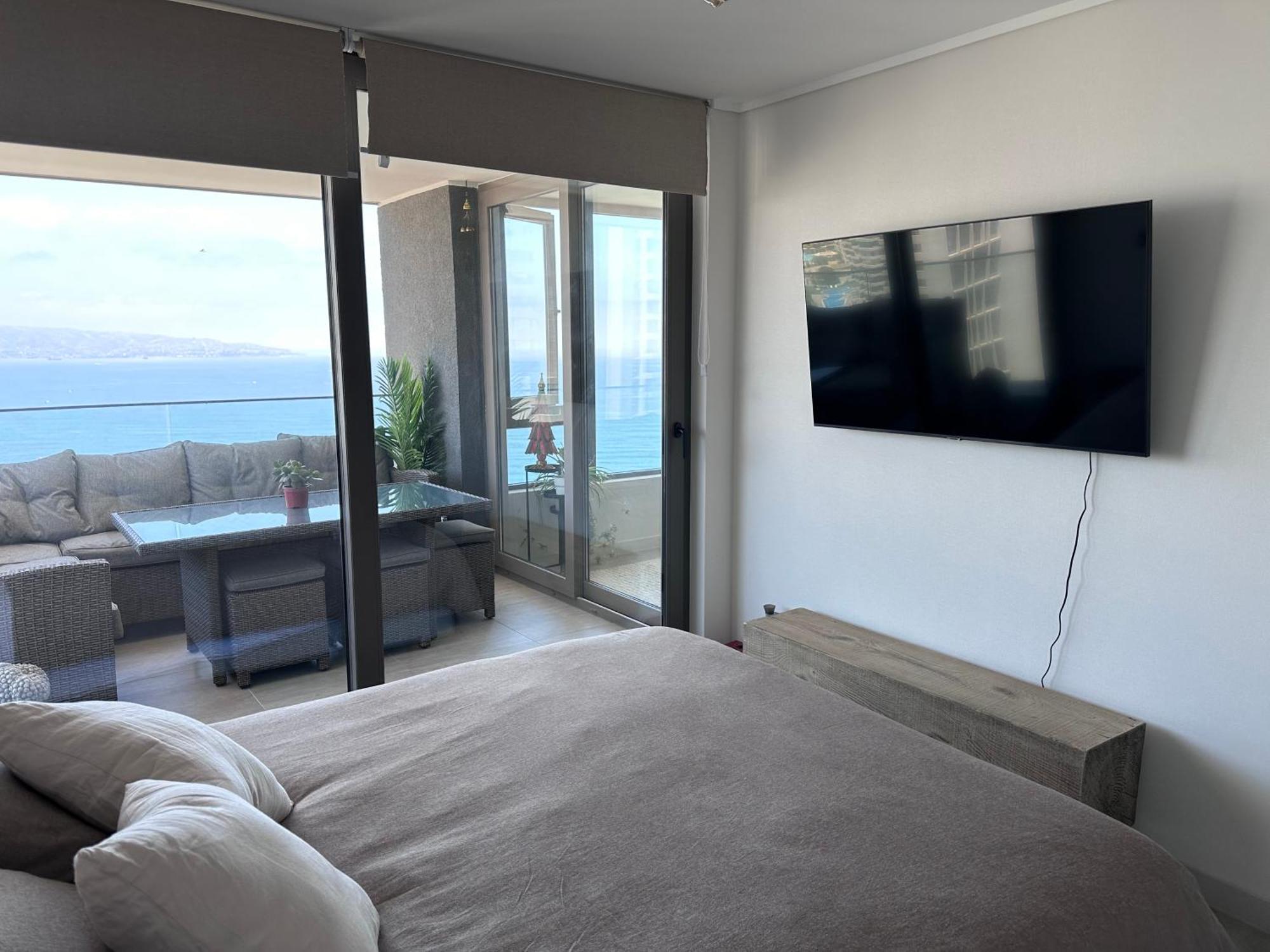 Departamento Con Vista Al Mar Apartamento Vina del Mar